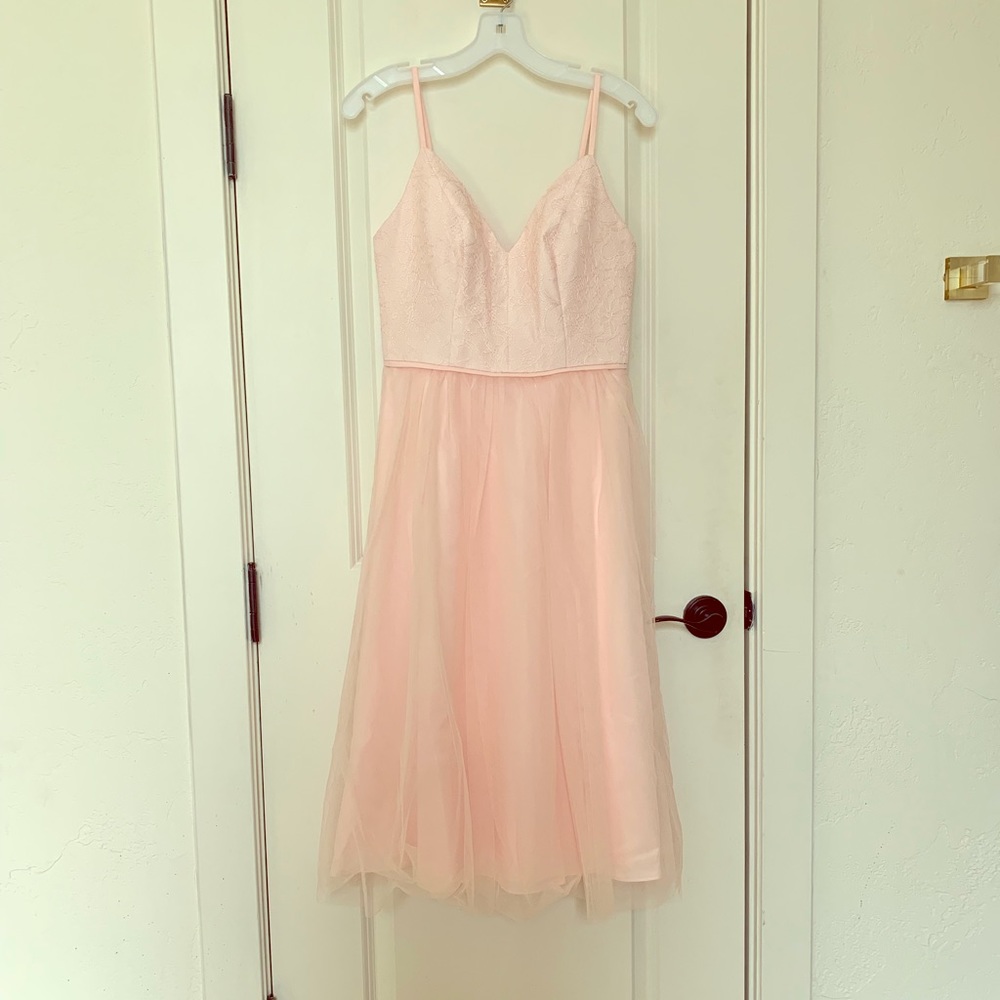 David’s bridal bridesmaid dress